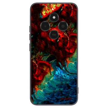 Picasee silikonowe czarne etui na Xiaomi Poco C75 - Universe
