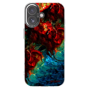 Picasee silikonowe przeźroczyste etui na Apple iPhone 17 - Universe