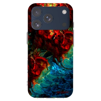 Picasee silikonowe przeźroczyste etui na Apple iPhone 17 Pro - Universe