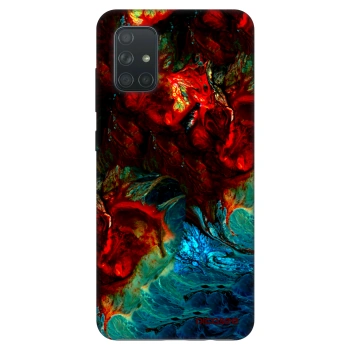 Etui na Samsung Galaxy A71 A715F - Universe