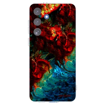 Picasee silikonowe przeźroczyste etui na Samsung Galaxy S25 FE 5G - Universe