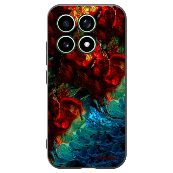 Picasee silikonowe czarne etui na Xiaomi 17 - Universe