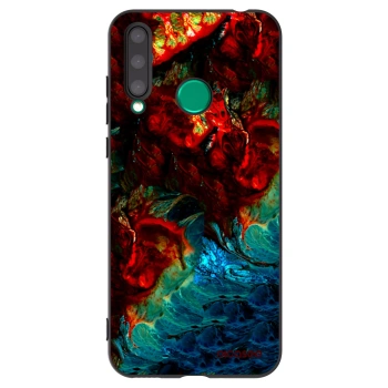Picasee silikonowe czarne etui na Honor 20 Lite - Universe