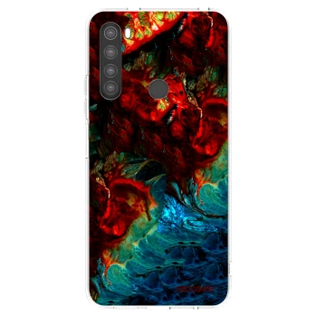 Picasee silikonowe przeźroczyste etui na Xiaomi Redmi Note 8 - Universe
