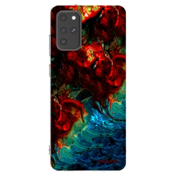 Picasee silikonowe przeźroczyste etui na Samsung Galaxy S20+ G985F - Universe