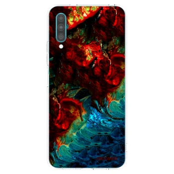 Picasee silikonowe przeźroczyste etui na Samsung Galaxy A30s A307F - Universe