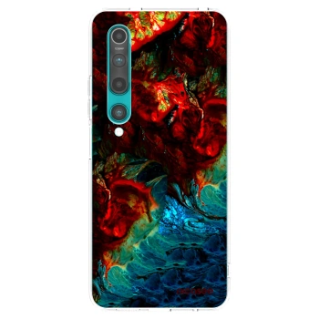 Picasee silikonowe przeźroczyste etui na Xiaomi Mi 10 - Universe