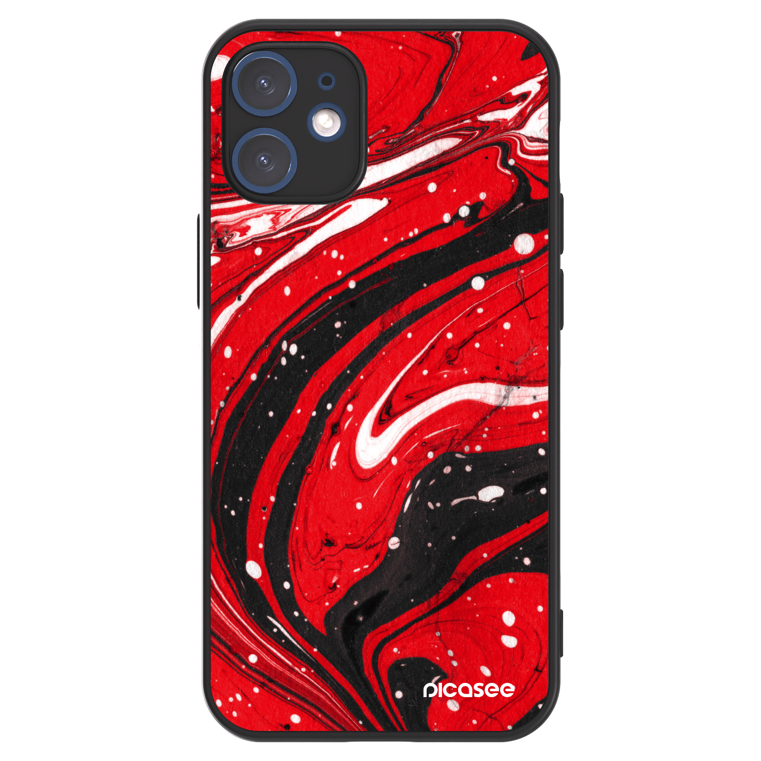 Picasee ULTIMATE CASE na Apple iPhone 12 mini - Red black