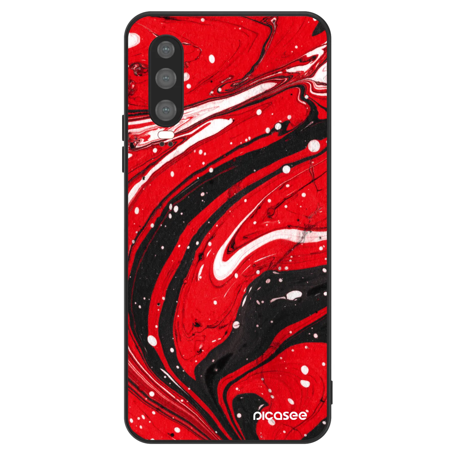 Picasee ULTIMATE CASE na Huawei P30 - Red black
