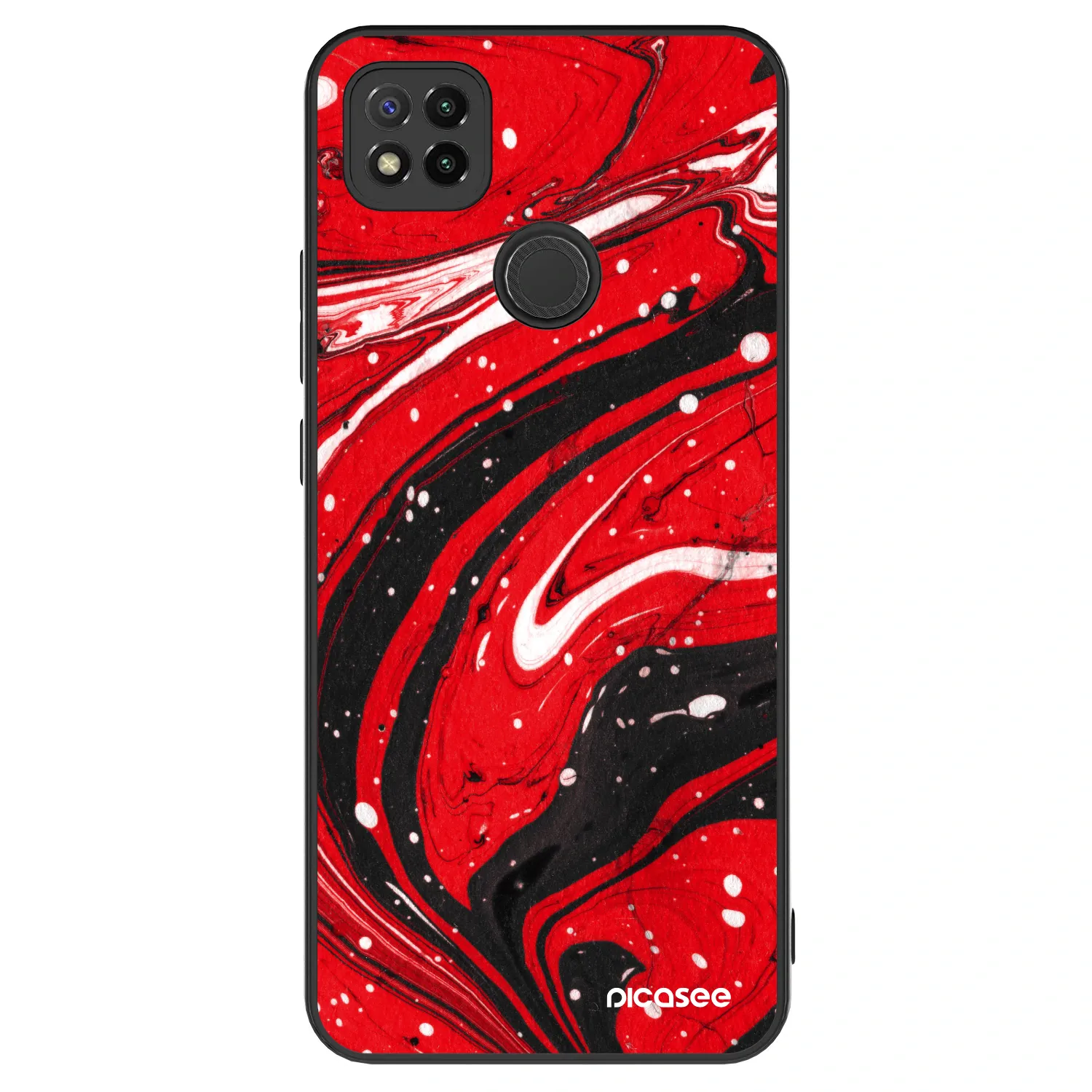 Picasee ULTIMATE CASE na Xiaomi Redmi 9C - Red black