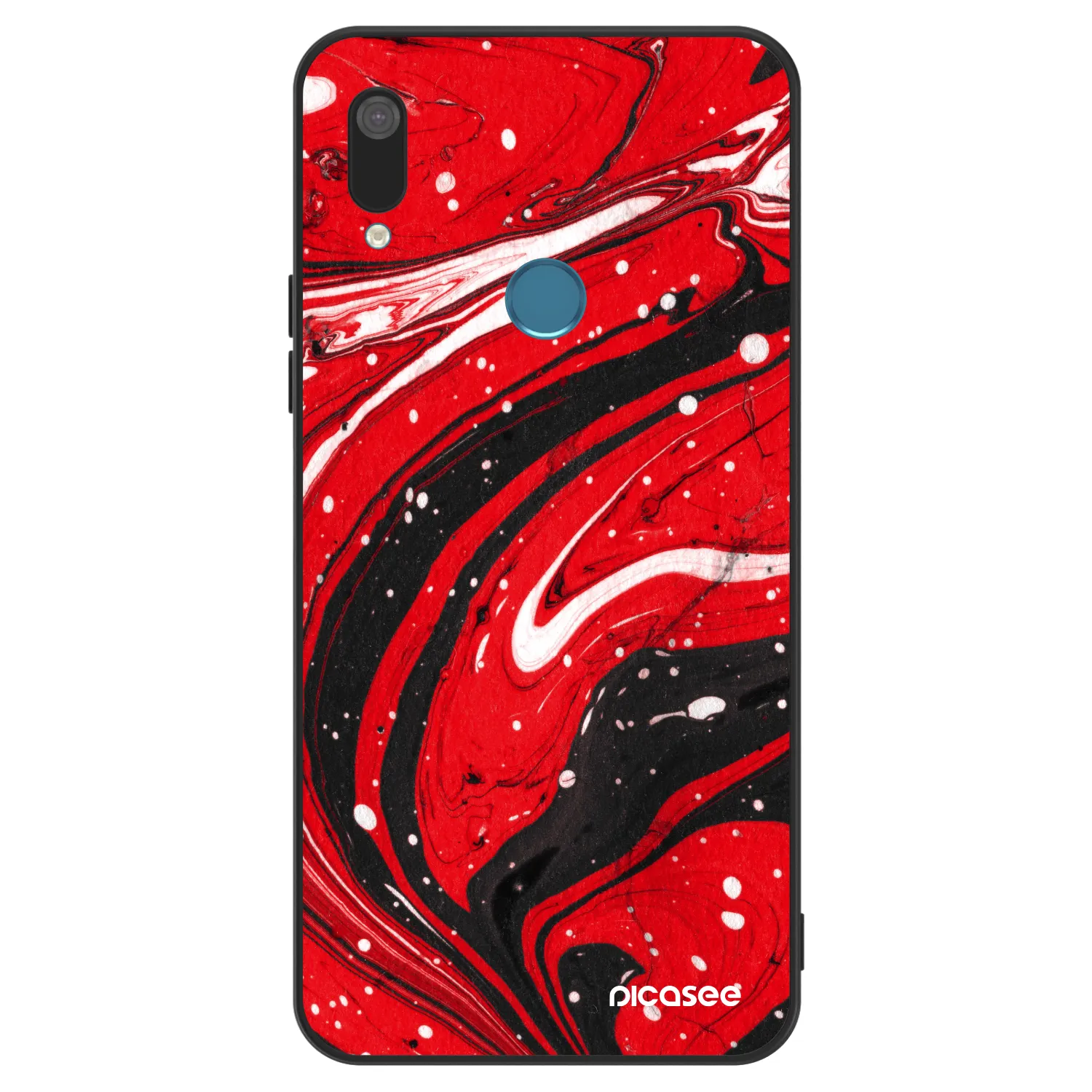 Picasee ULTIMATE CASE na Huawei Y7 2019 - Red black