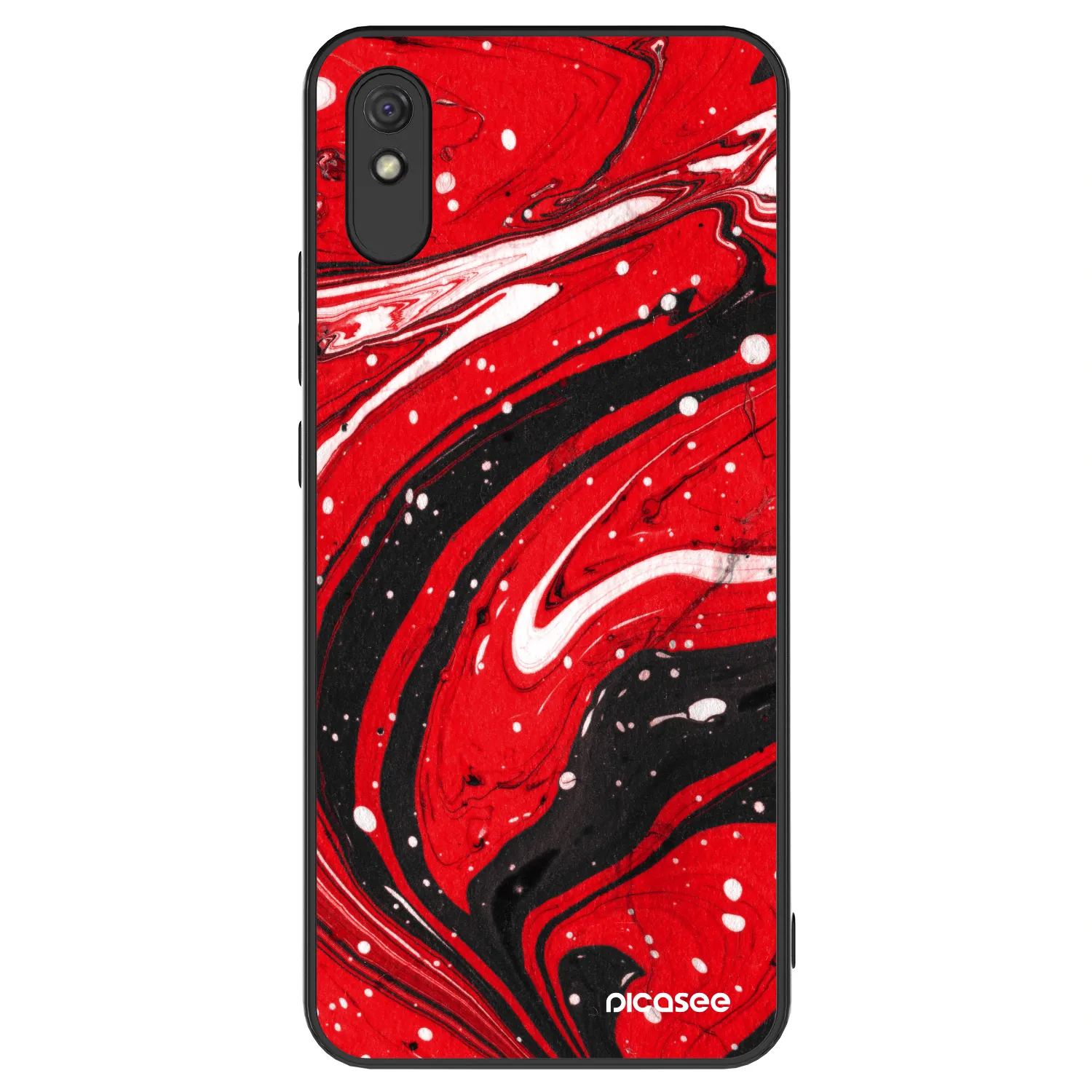 Picasee ULTIMATE CASE na Xiaomi Redmi 9A - Red black