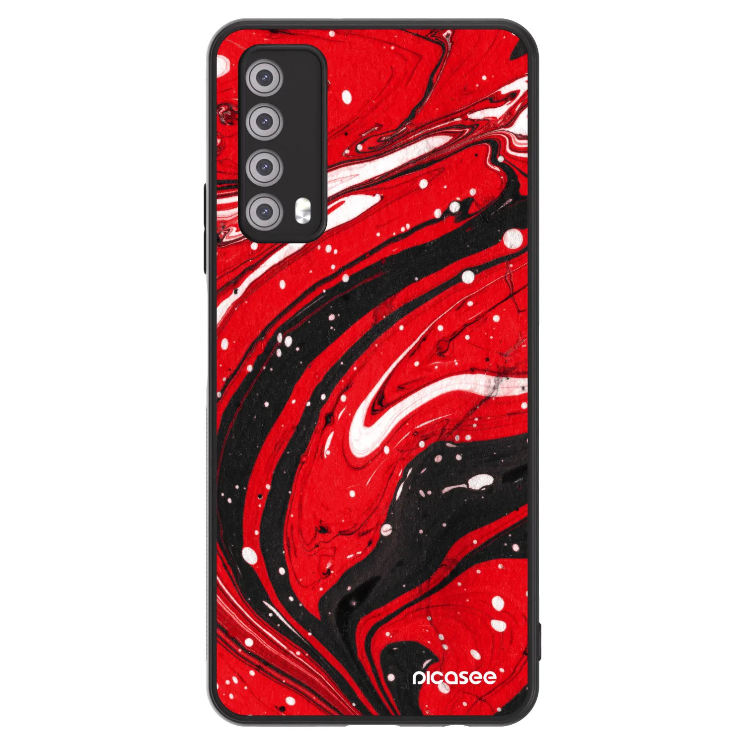 Picasee ULTIMATE CASE na Huawei P Smart 2021 - Red black