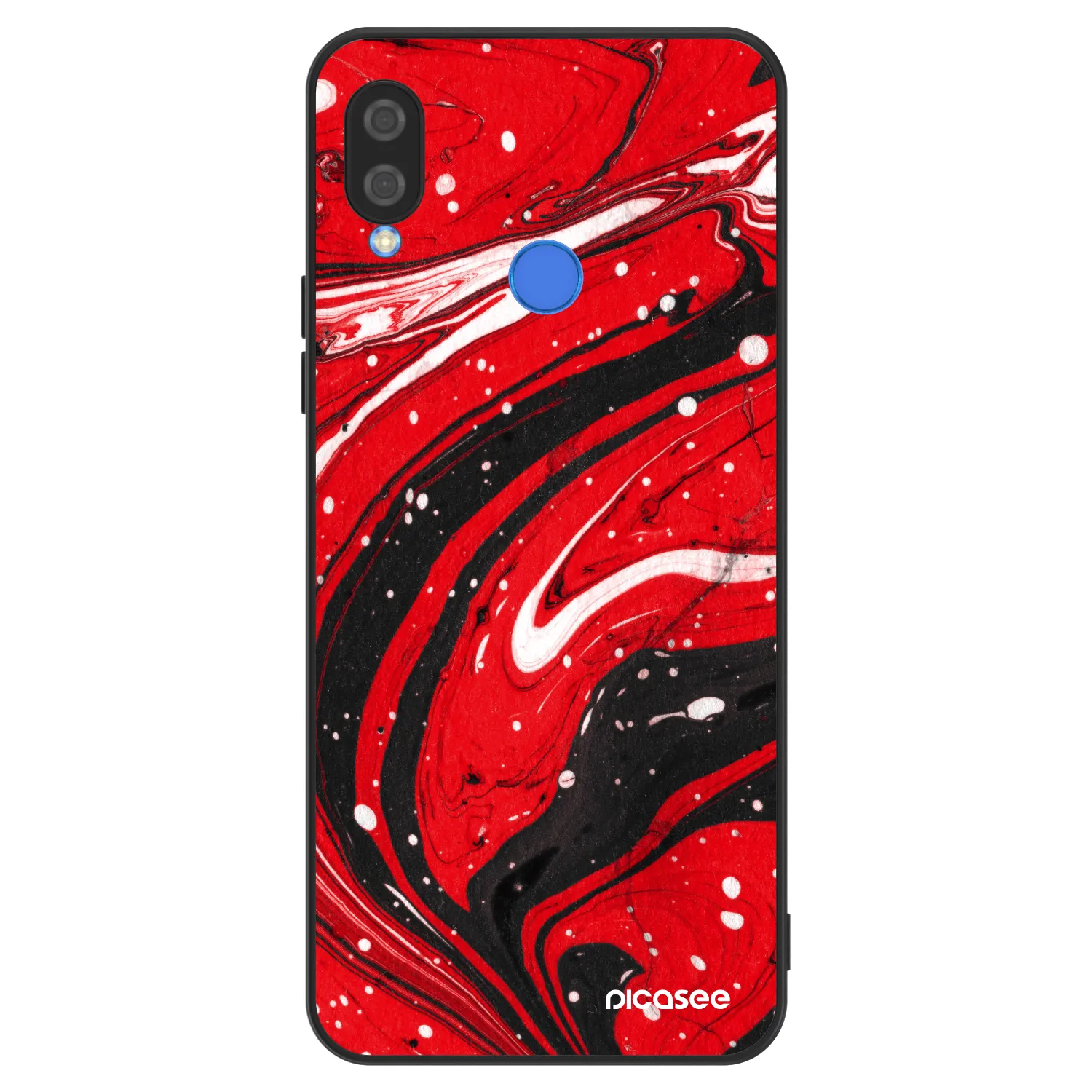 Picasee ULTIMATE CASE na Huawei Nova 3 - Red black