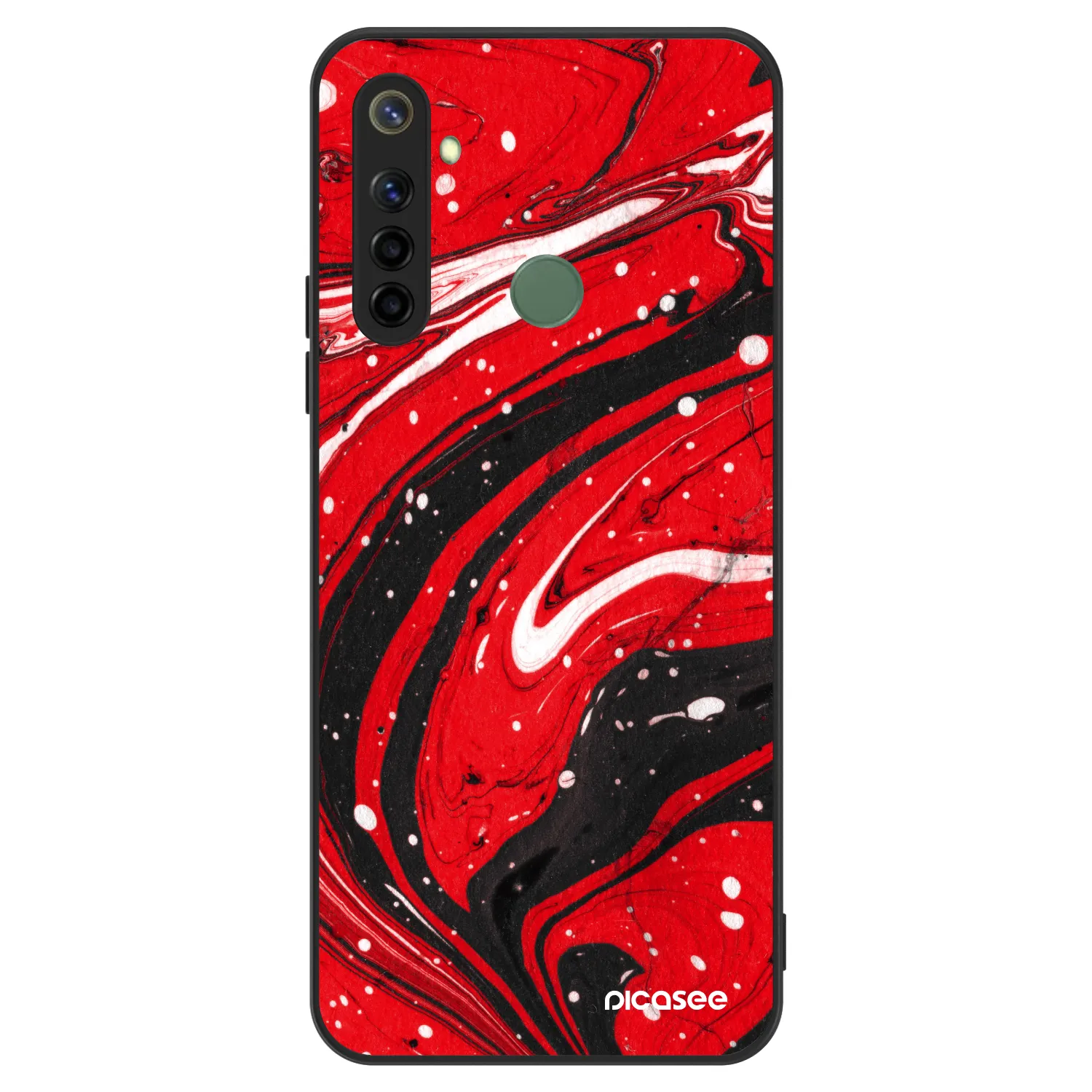 Picasee ULTIMATE CASE na Realme 6i - Red black