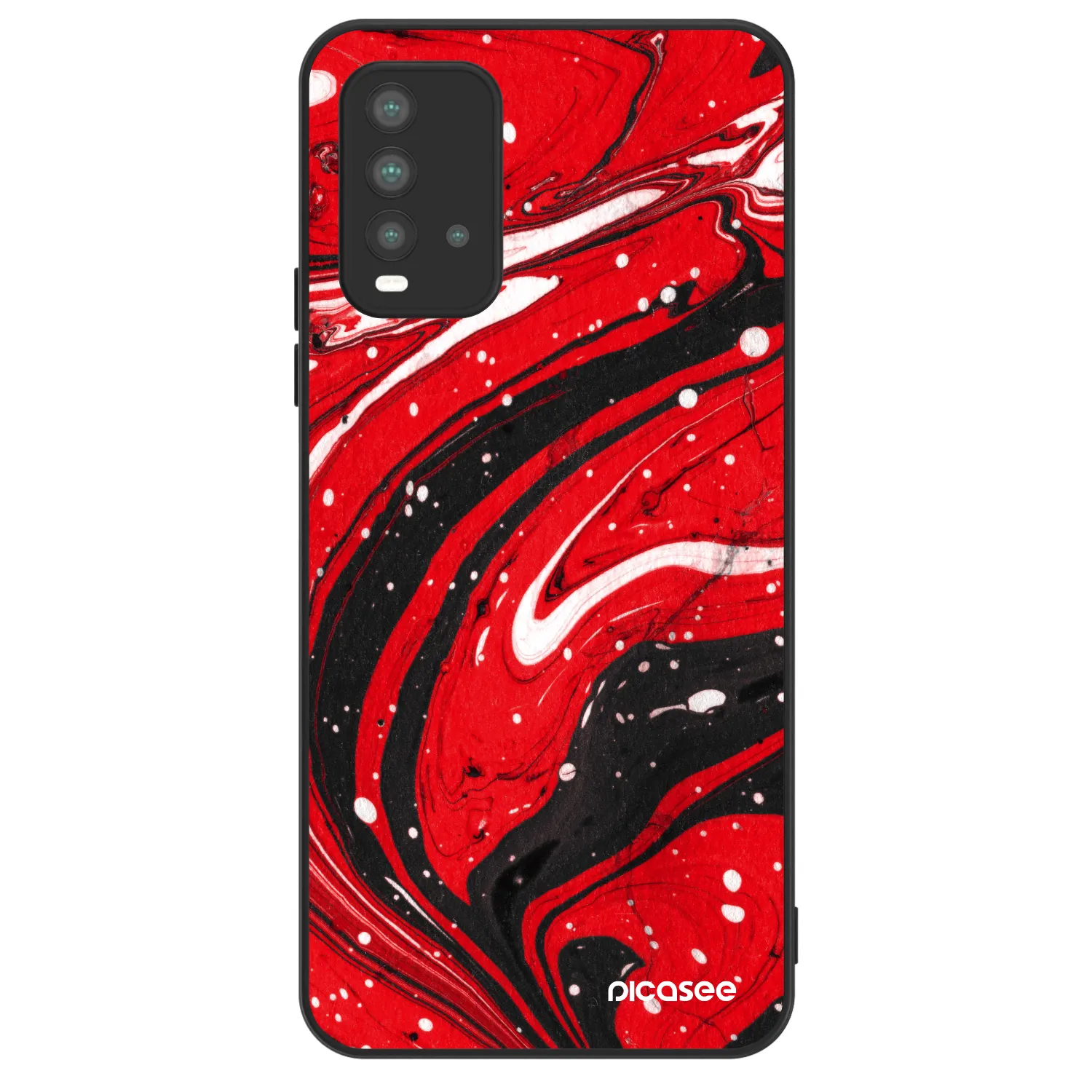 Picasee ULTIMATE CASE na Xiaomi Redmi 9T - Red black