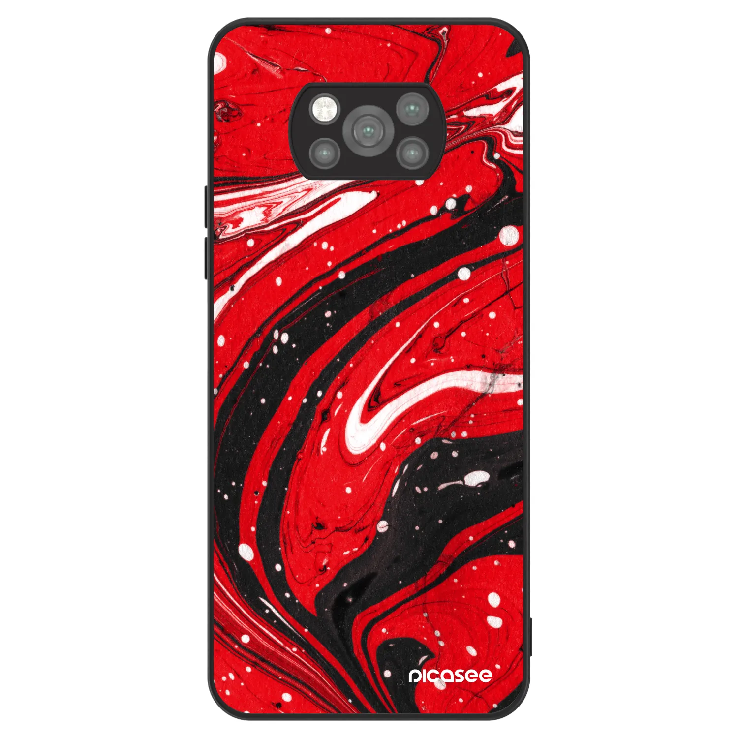 Picasee ULTIMATE CASE na Xiaomi Poco X3 Pro - Red black
