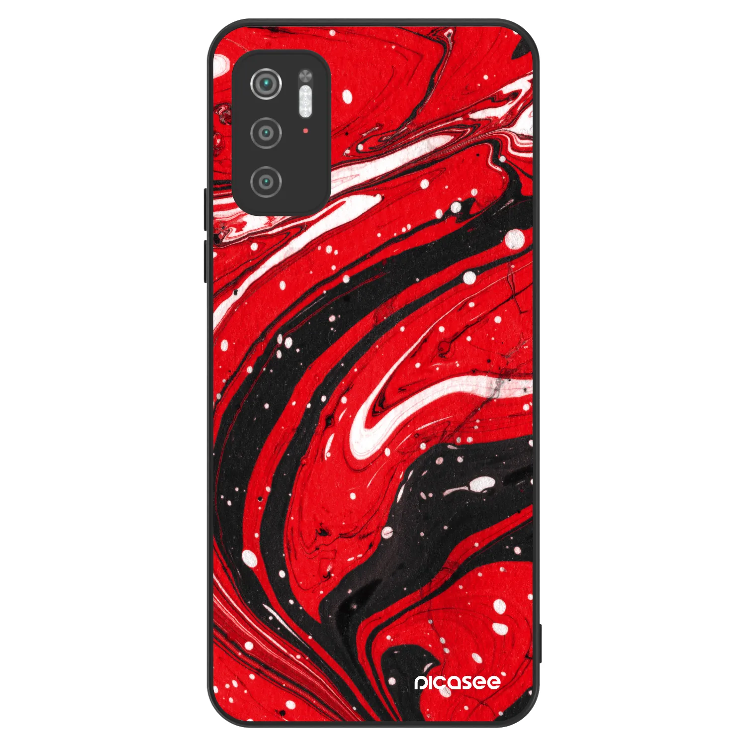 Picasee ULTIMATE CASE na Xiaomi Poco M3 Pro 5G - Red black
