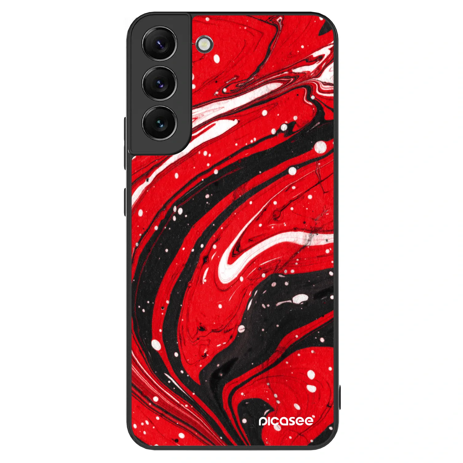 Picasee ULTIMATE CASE na Samsung Galaxy S22+ 5G - Red black