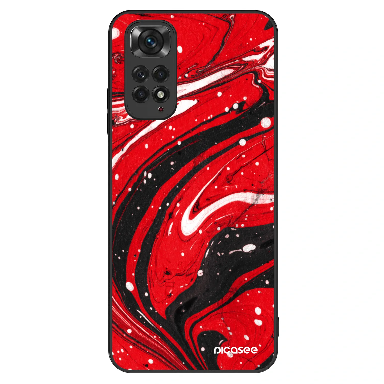 Picasee ULTIMATE CASE na Xiaomi Redmi Note 11S 4G - Red black