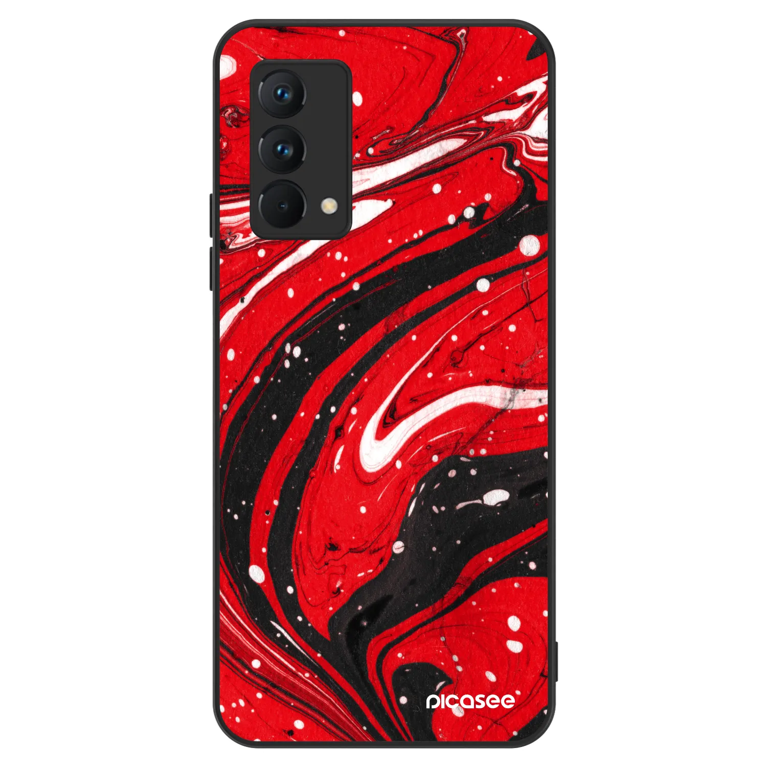 Picasee ULTIMATE CASE na Realme GT Master Edition 5G - Red black