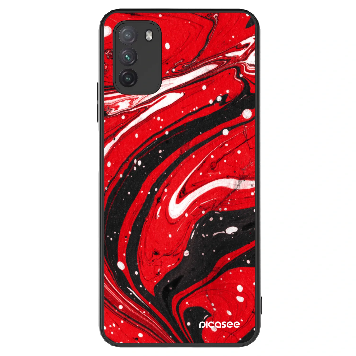 Picasee ULTIMATE CASE na Xiaomi Poco M3 - Red black