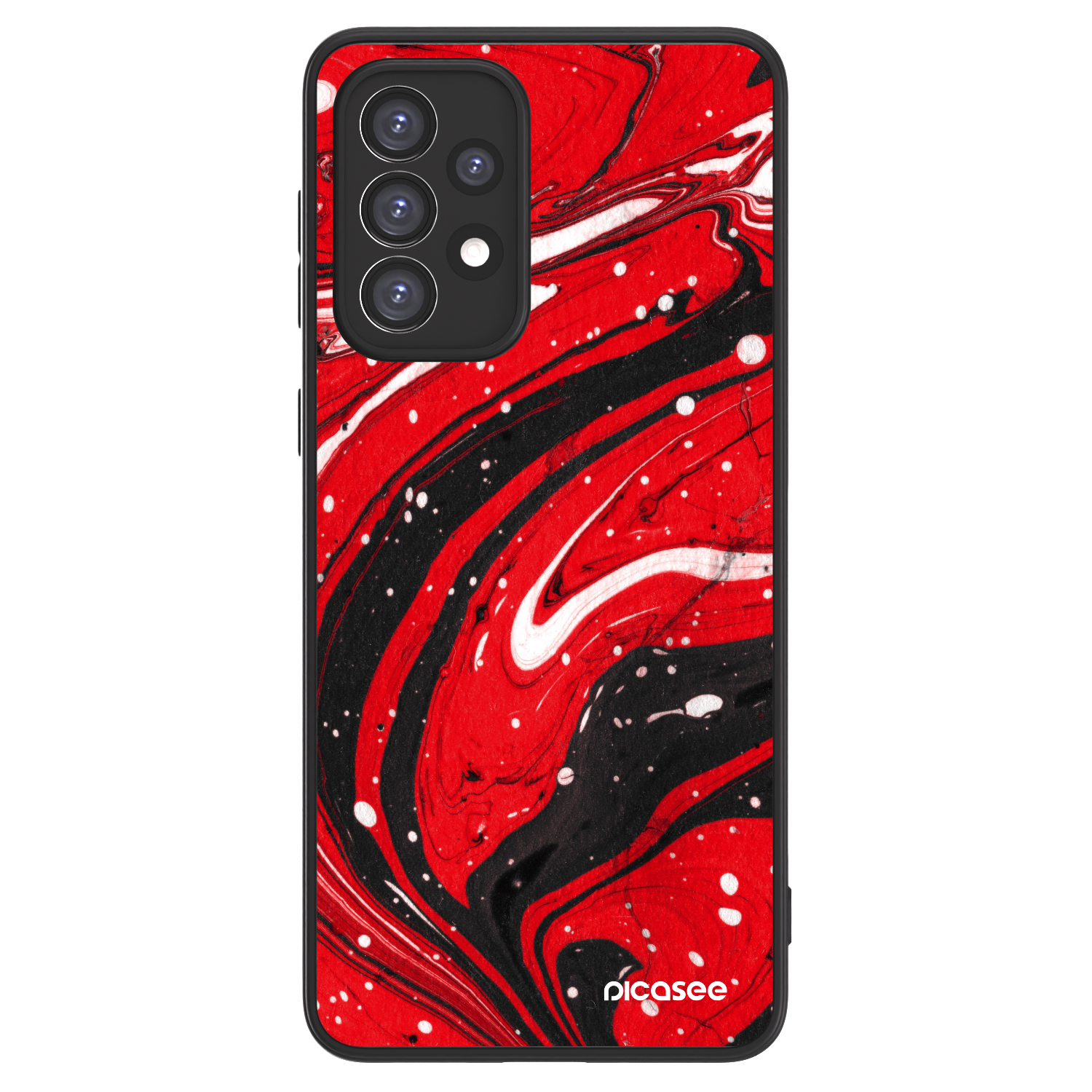 Picasee ULTIMATE CASE na Samsung Galaxy A33 5G A336 - Red black