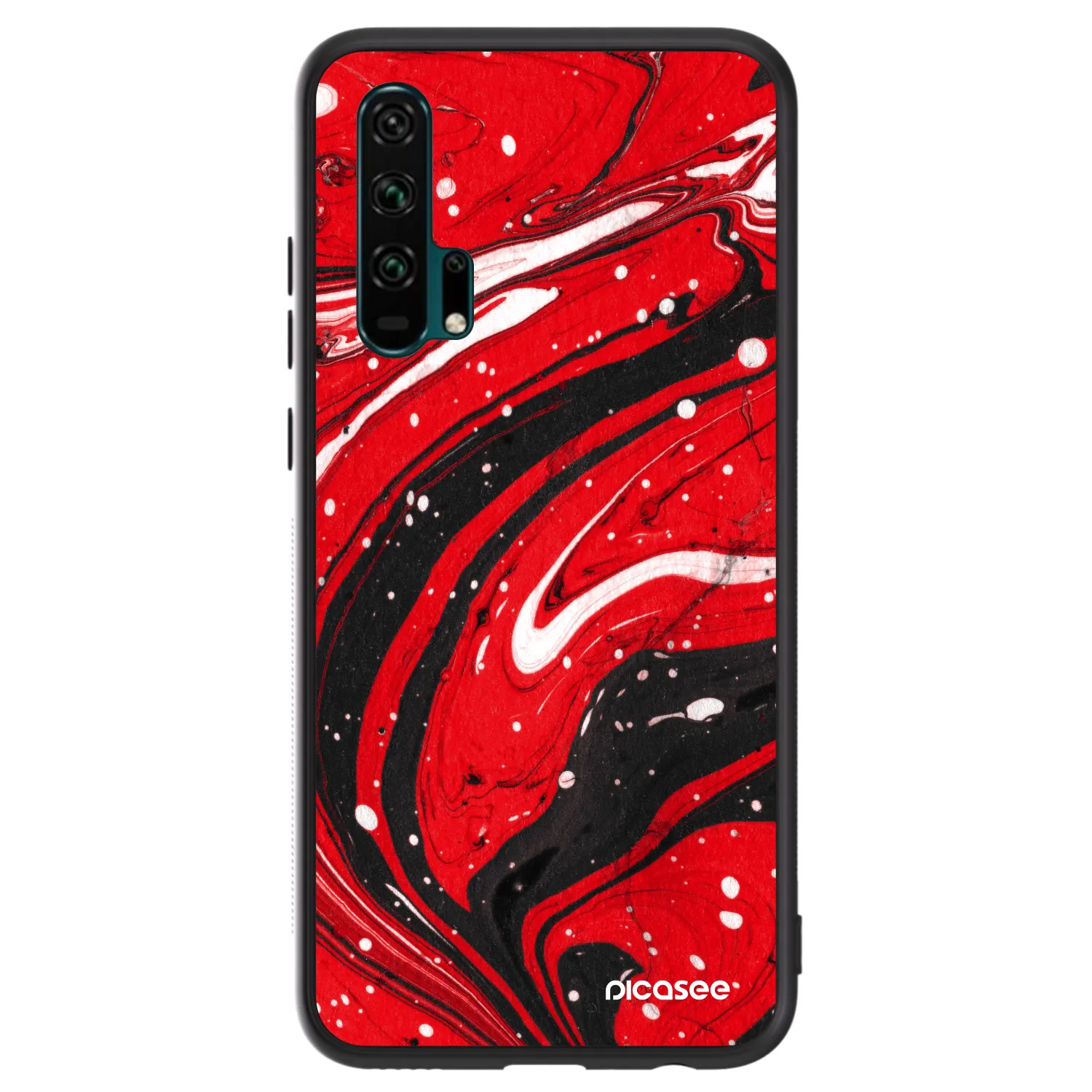 Picasee ULTIMATE CASE na Honor 20 Pro - Red black
