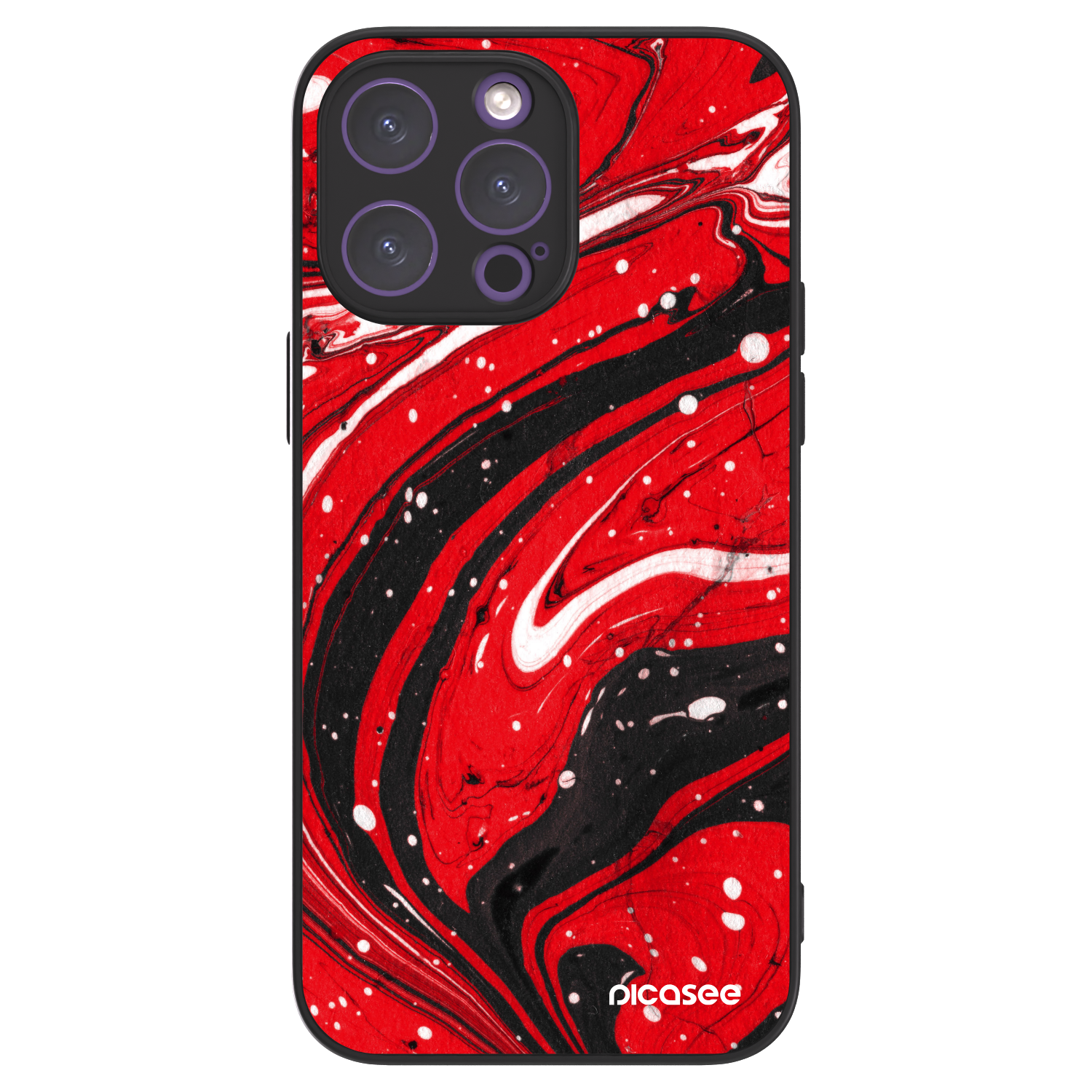 Picasee ULTIMATE CASE na Apple iPhone 14 Pro Max - Red black