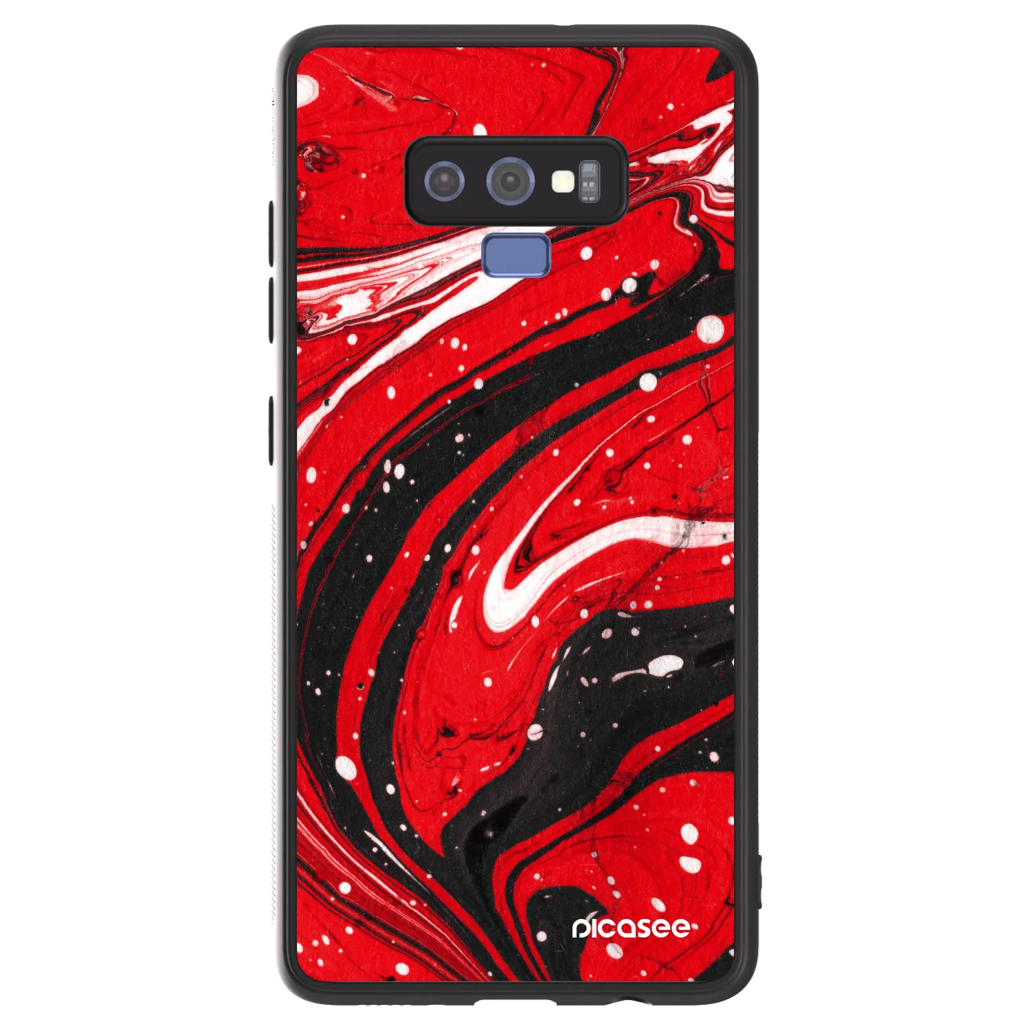 Picasee ULTIMATE CASE na Samsung Galaxy Note 9 N960F - Red black