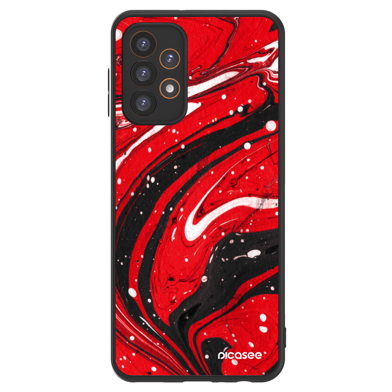 Picasee ULTIMATE CASE na Samsung Galaxy A23 A236B 5G - Red black