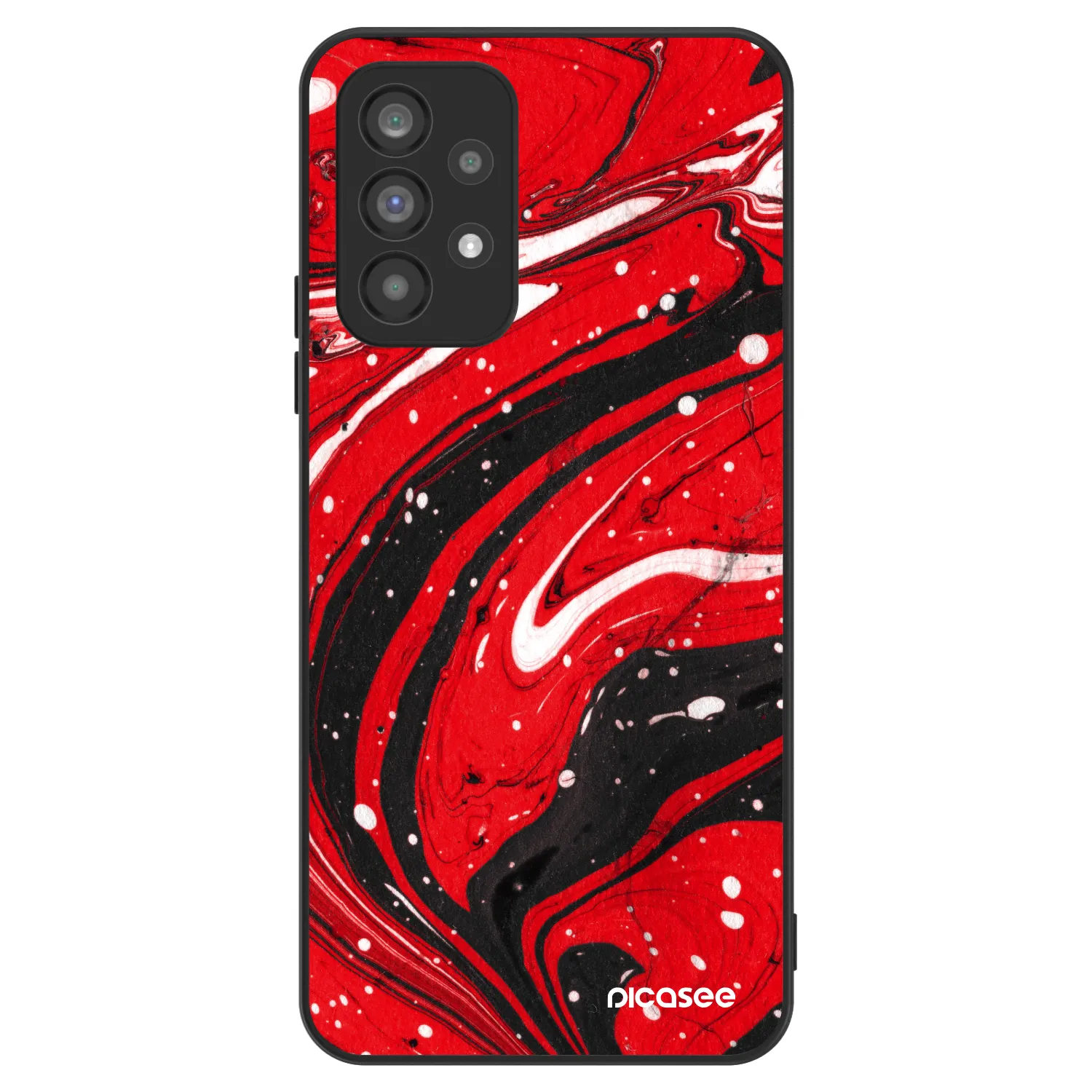 Picasee ULTIMATE CASE na Samsung Galaxy A73 5G - Red black