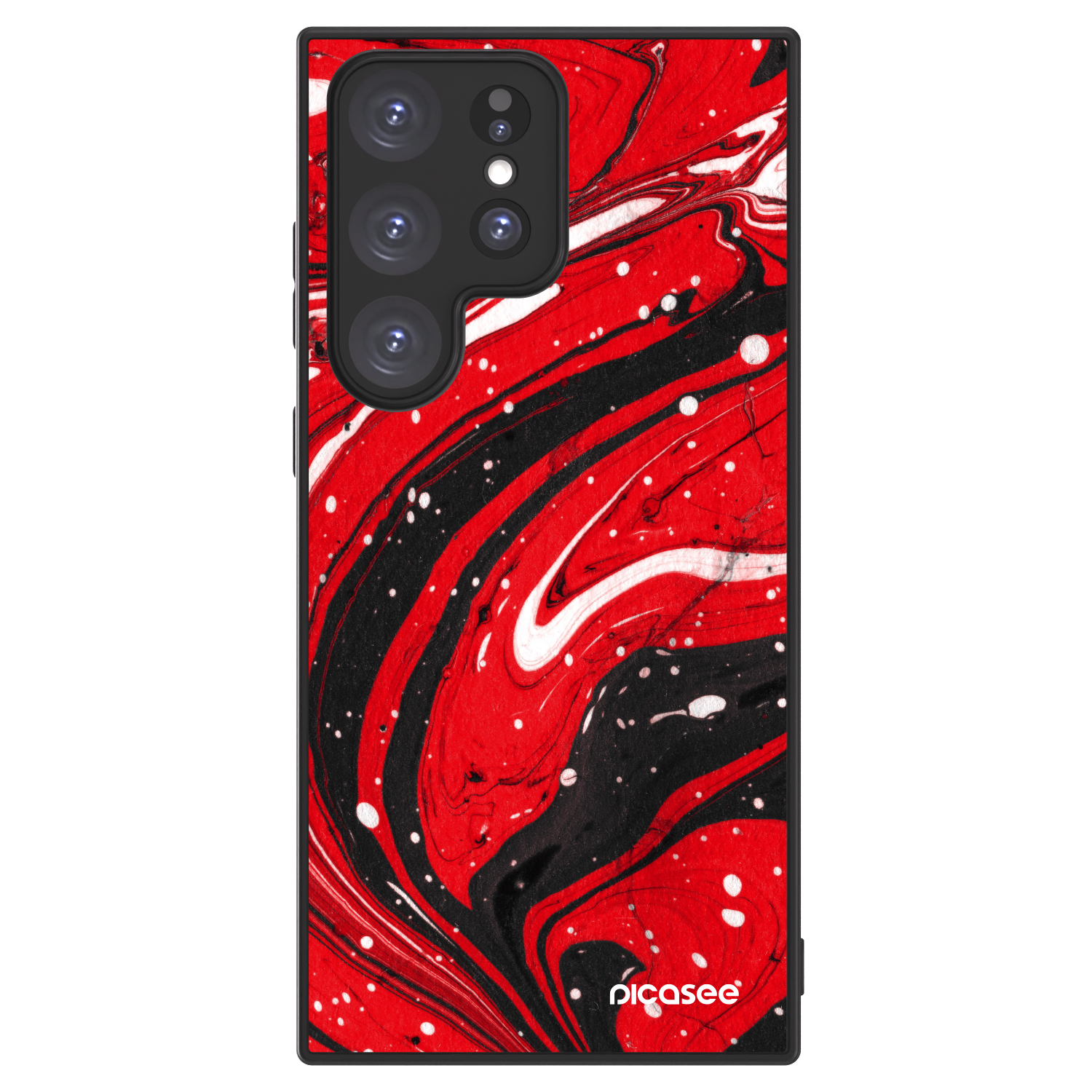 Picasee ULTIMATE CASE na Samsung Galaxy S23 Ultra 5G - Red black