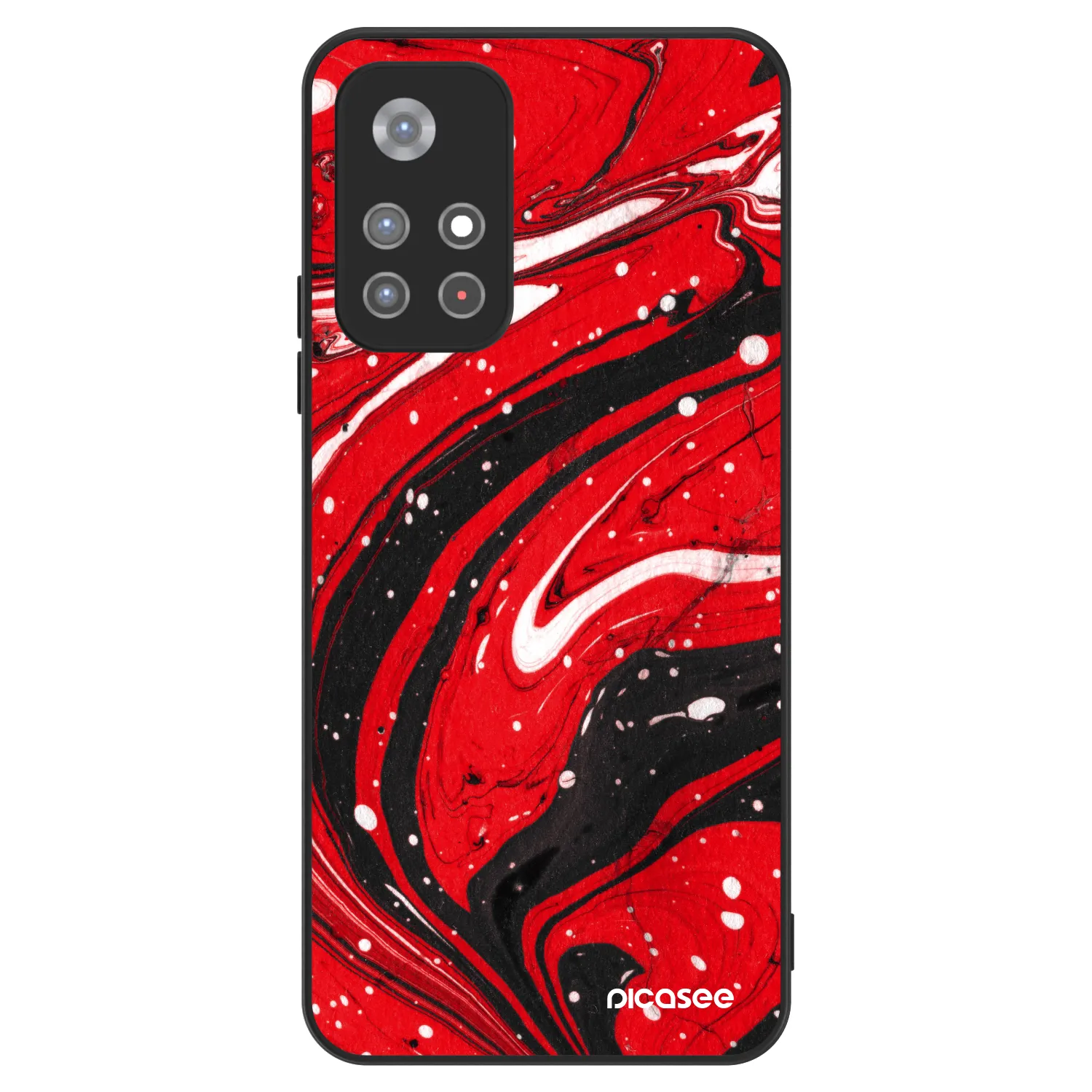 Picasee ULTIMATE CASE na Xiaomi Redmi Note 11S 5G - Red black