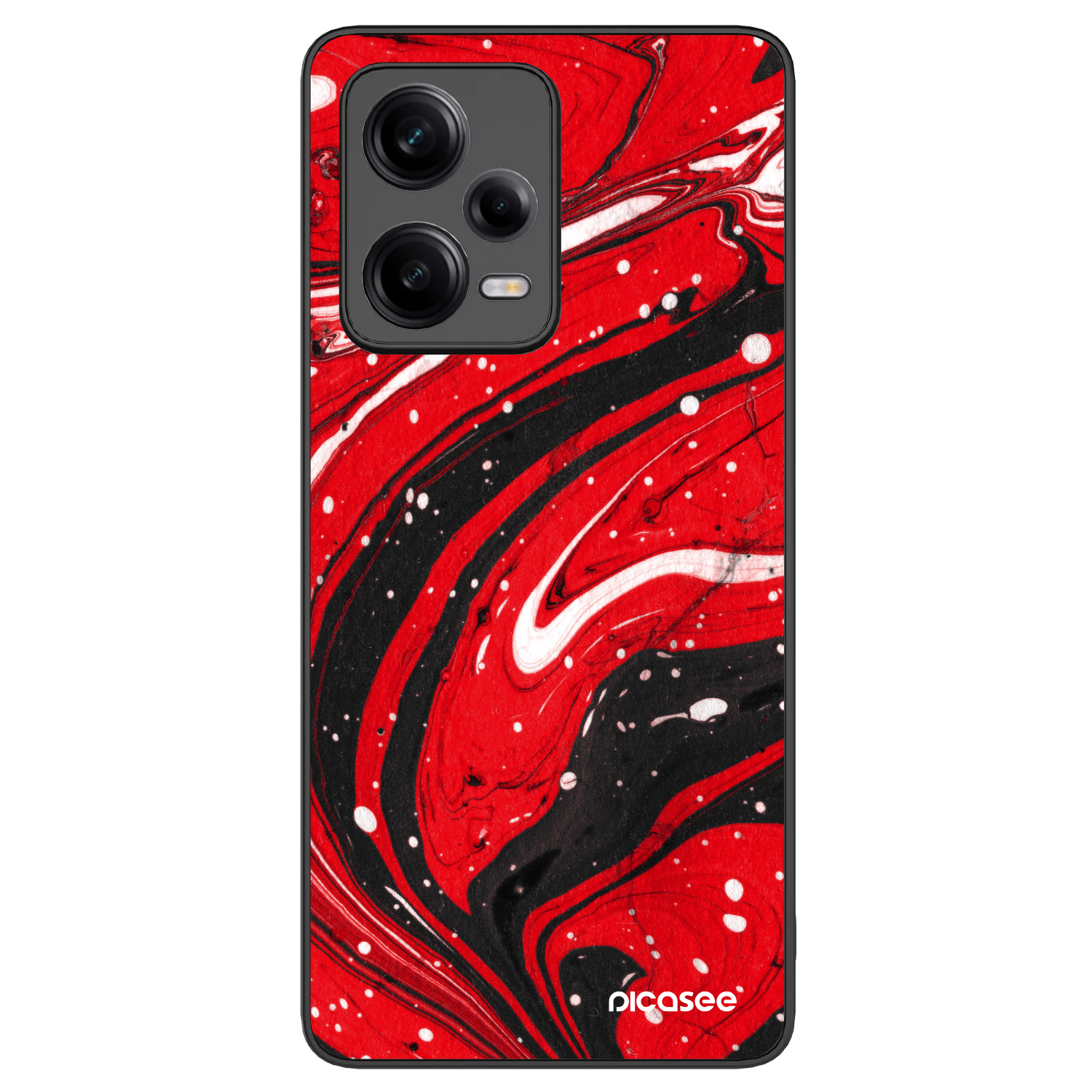 Picasee ULTIMATE CASE na Xiaomi Redmi Note 12 Pro 5G - Red black