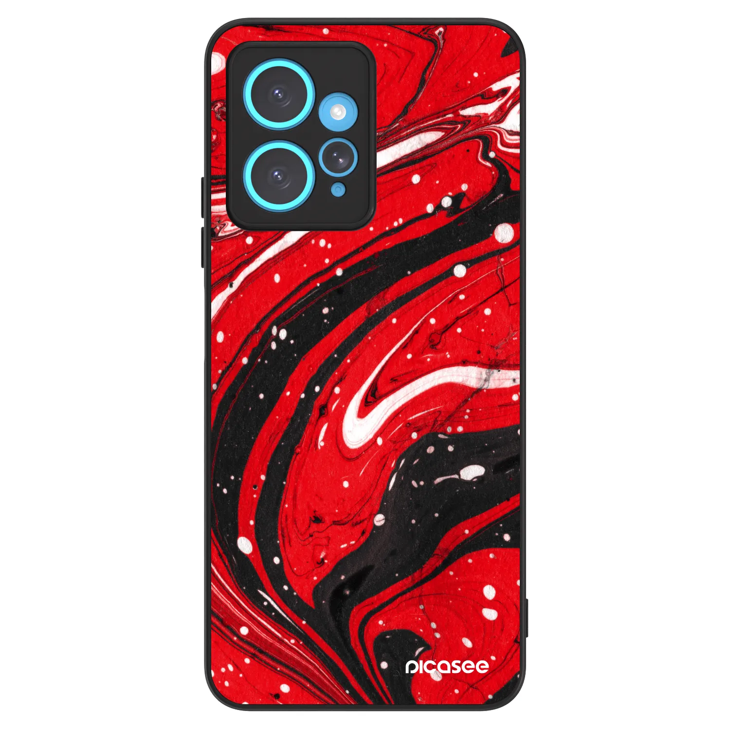 Picasee ULTIMATE CASE na Xiaomi Redmi Note 12 4G - Red black