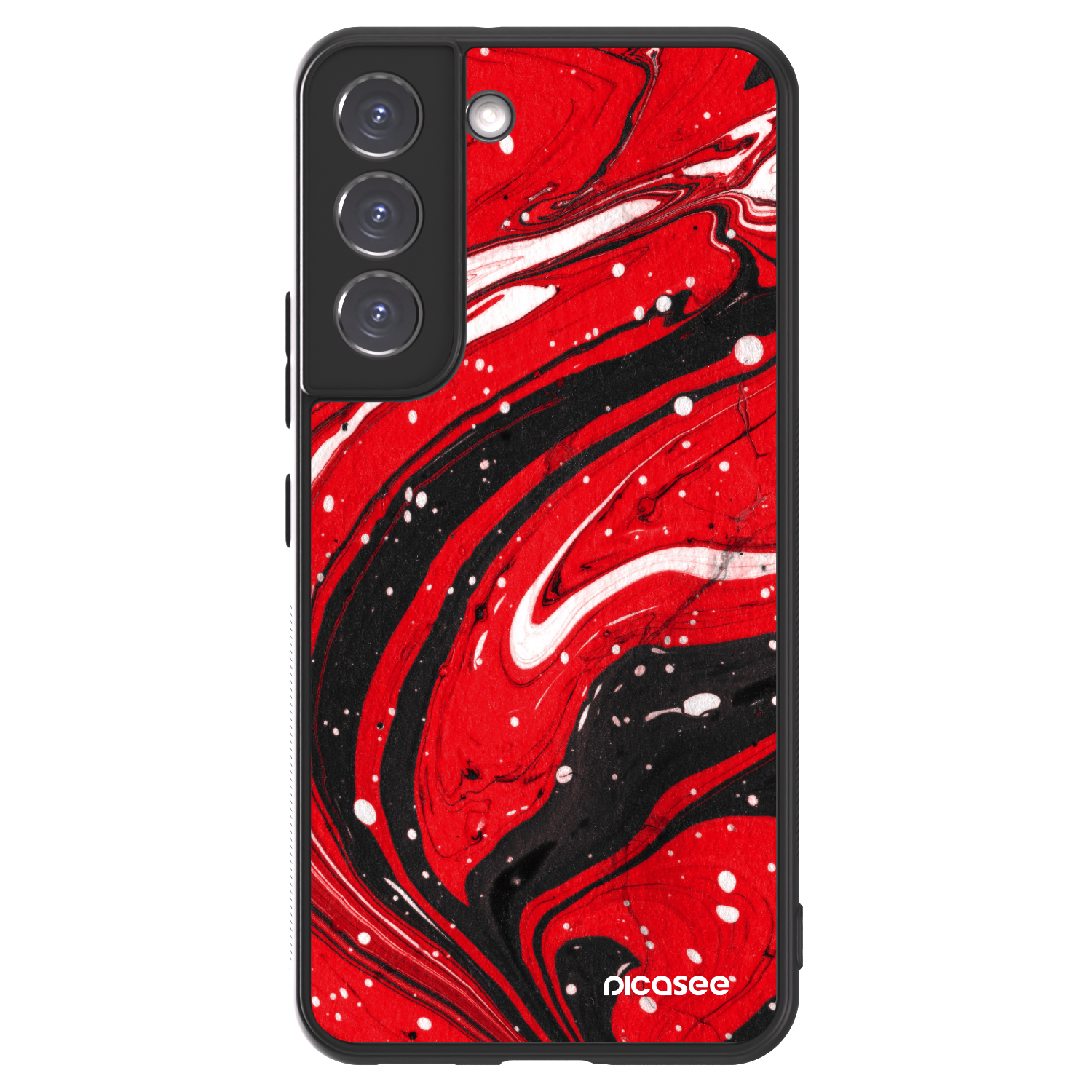 Picasee ULTIMATE CASE PowerShare pro Samsung Galaxy S22 5G - Red black