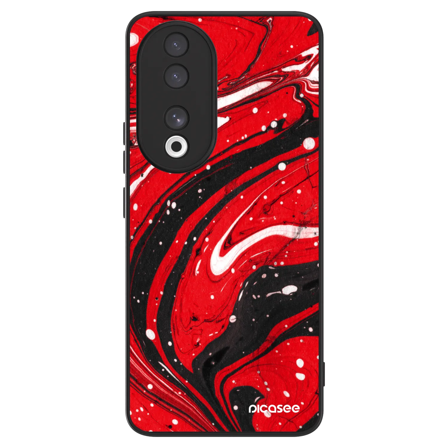 Picasee ULTIMATE CASE na Honor 90 5G - Red black