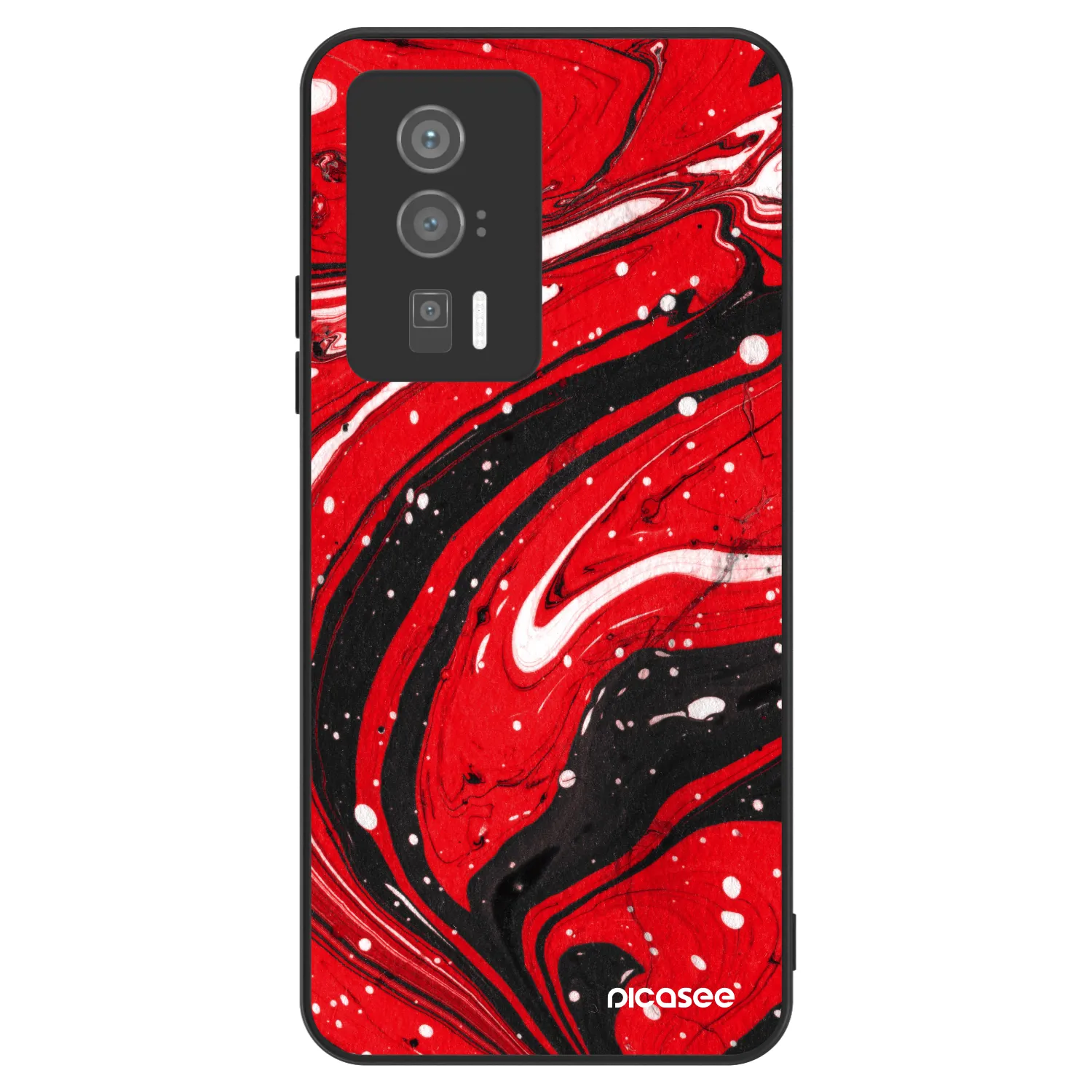 Picasee ULTIMATE CASE na Xiaomi Poco F5 Pro 5G - Red black