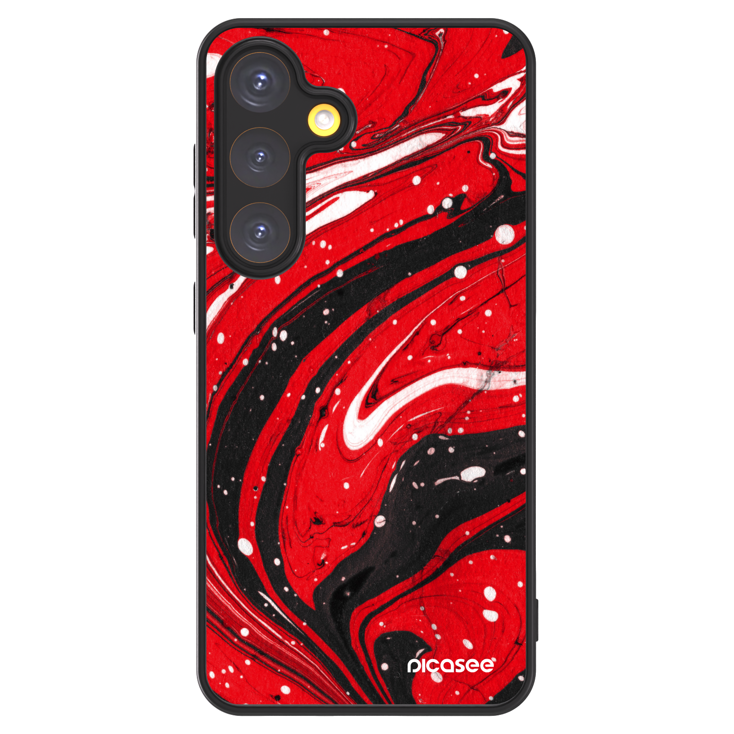 Picasee ULTIMATE CASE na Samsung Galaxy S24 S921B 5G - Red black