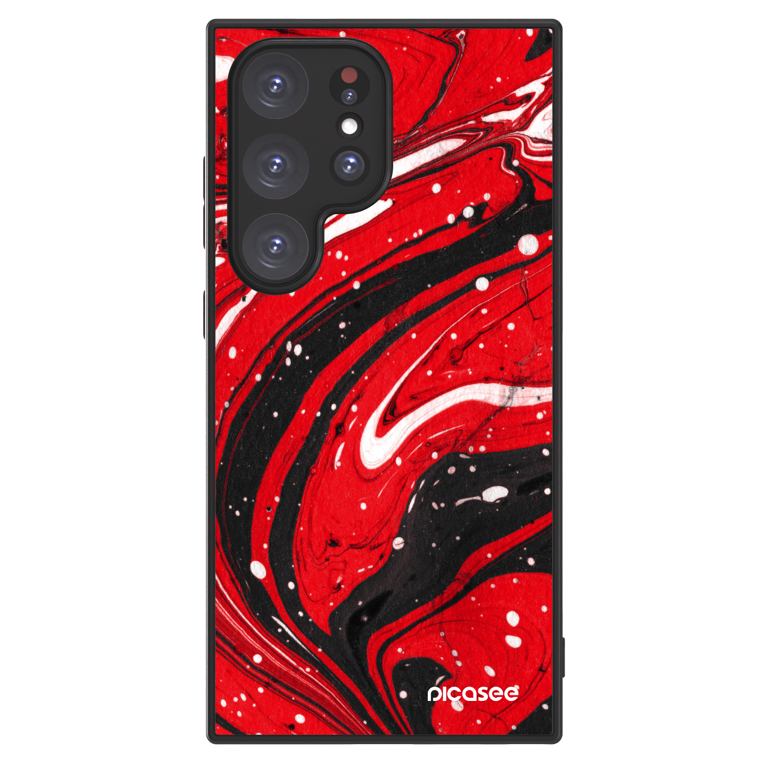 Picasee ULTIMATE CASE na Samsung Galaxy S24 Ultra S928B 5G - Red black