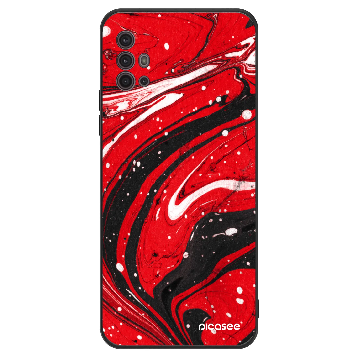 Picasee ULTIMATE CASE na Motorola Moto G30 - Red black