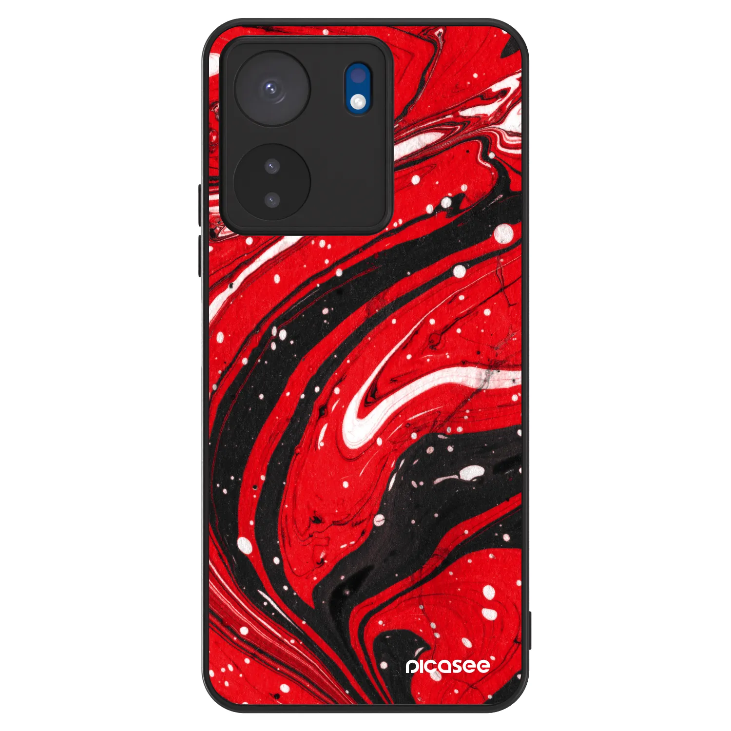 Picasee ULTIMATE CASE na Xiaomi Redmi 13C 4G - Red black