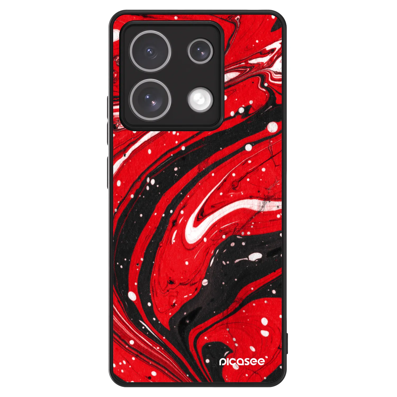 Picasee ULTIMATE CASE na Xiaomi Redmi Note 13 Pro 5G - Red black