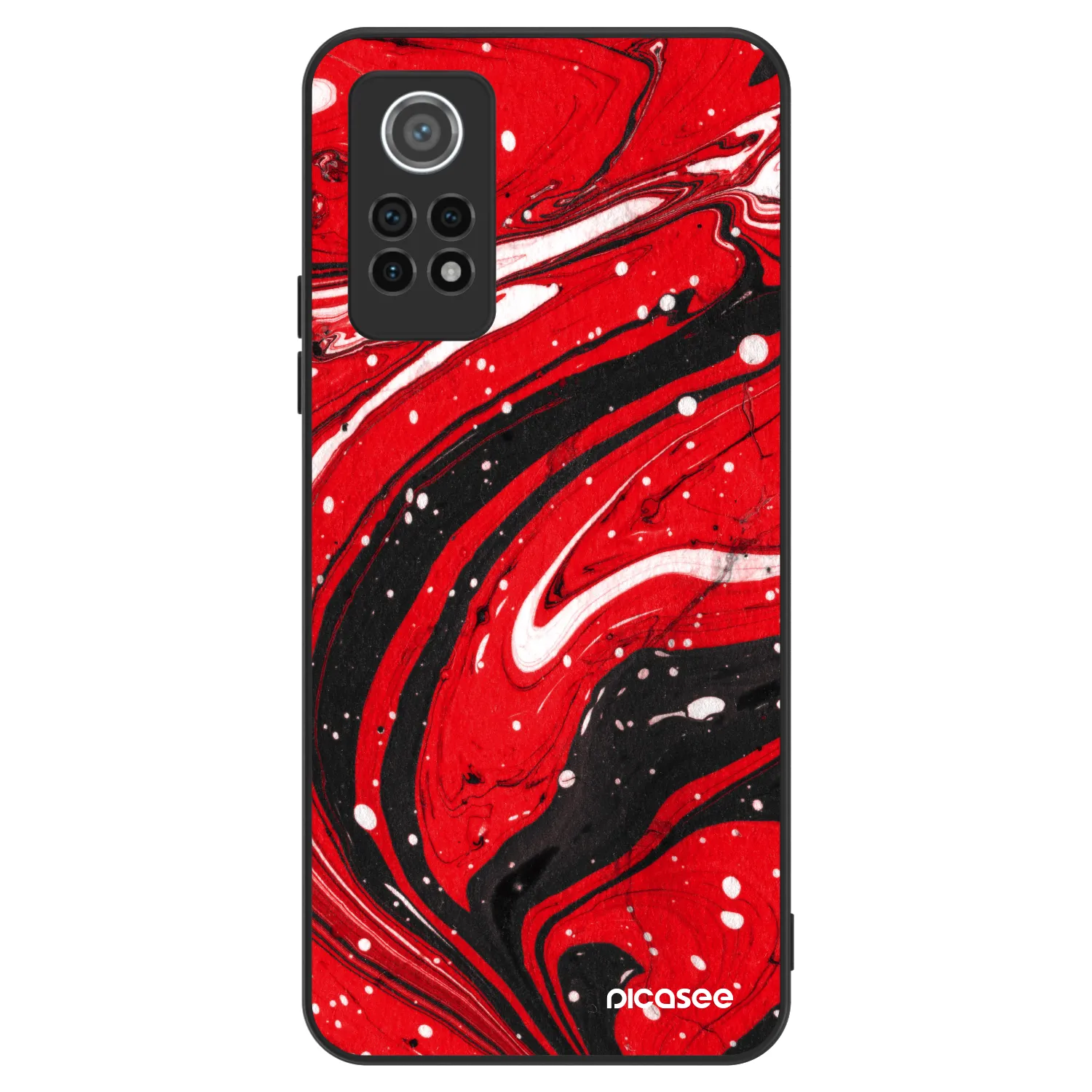 Picasee ULTIMATE CASE na Xiaomi Redmi Note 12 Pro 4G - Red black