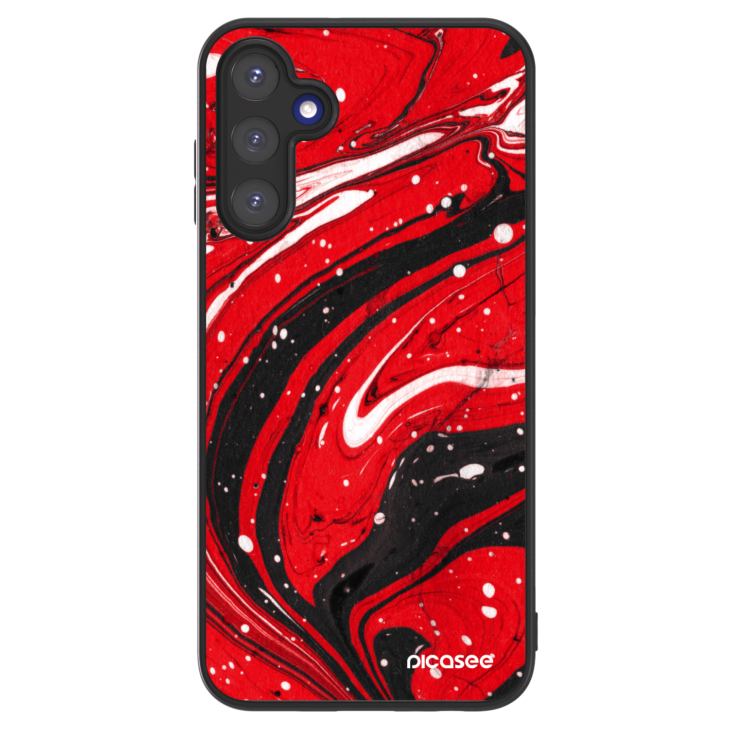 Picasee ULTIMATE CASE na Samsung Galaxy A15 A155F 4G - Red black