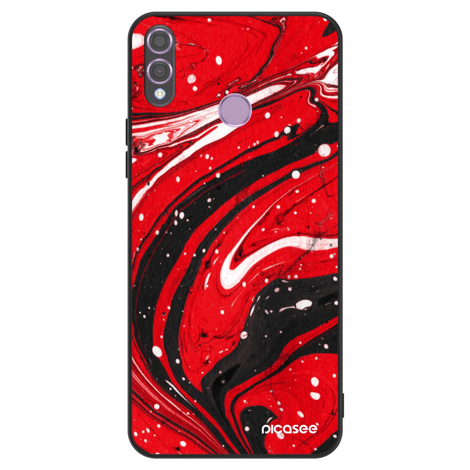 Picasee ULTIMATE CASE na Honor 8X - Red black