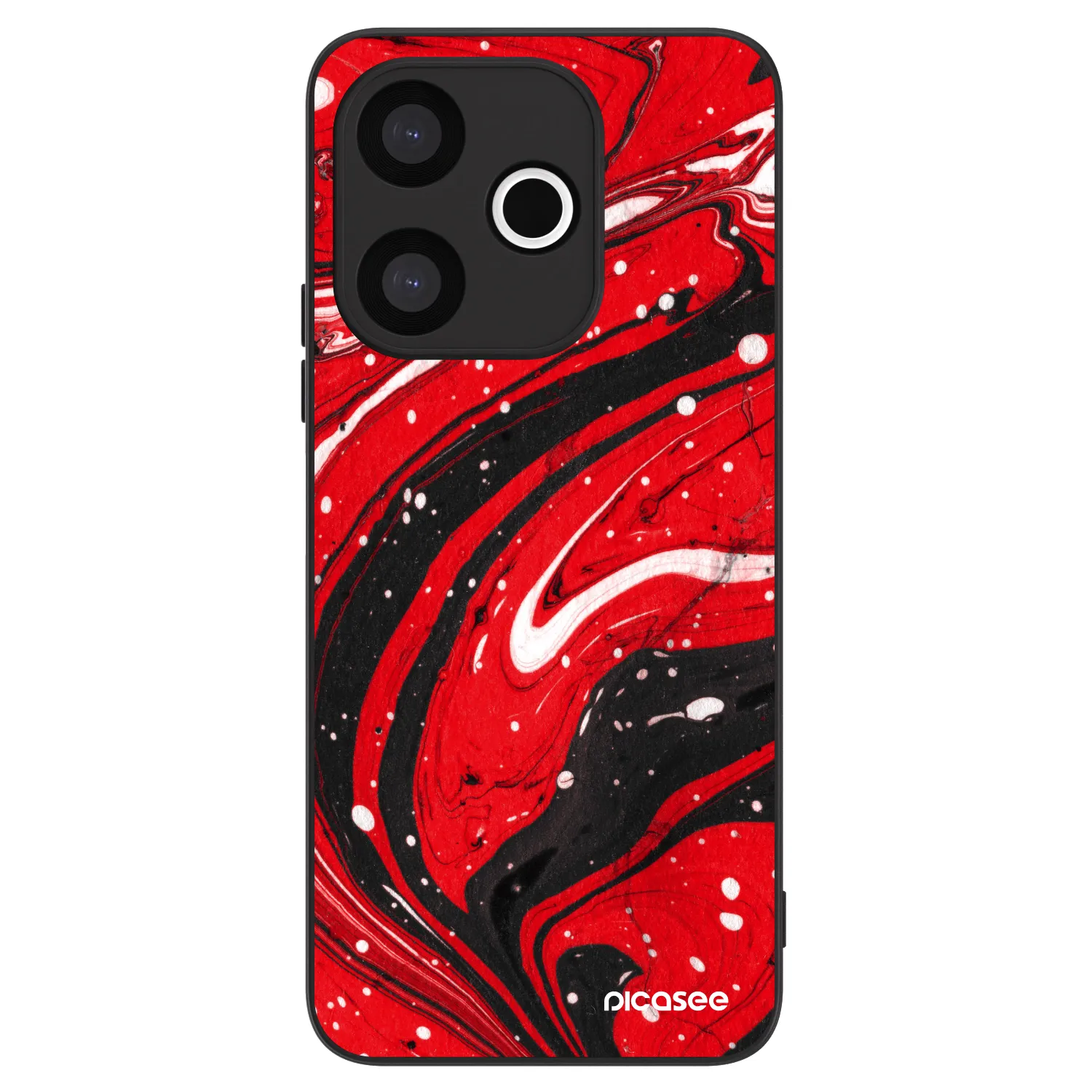 Picasee ULTIMATE CASE na Xiaomi Redmi 13 4G - Red black