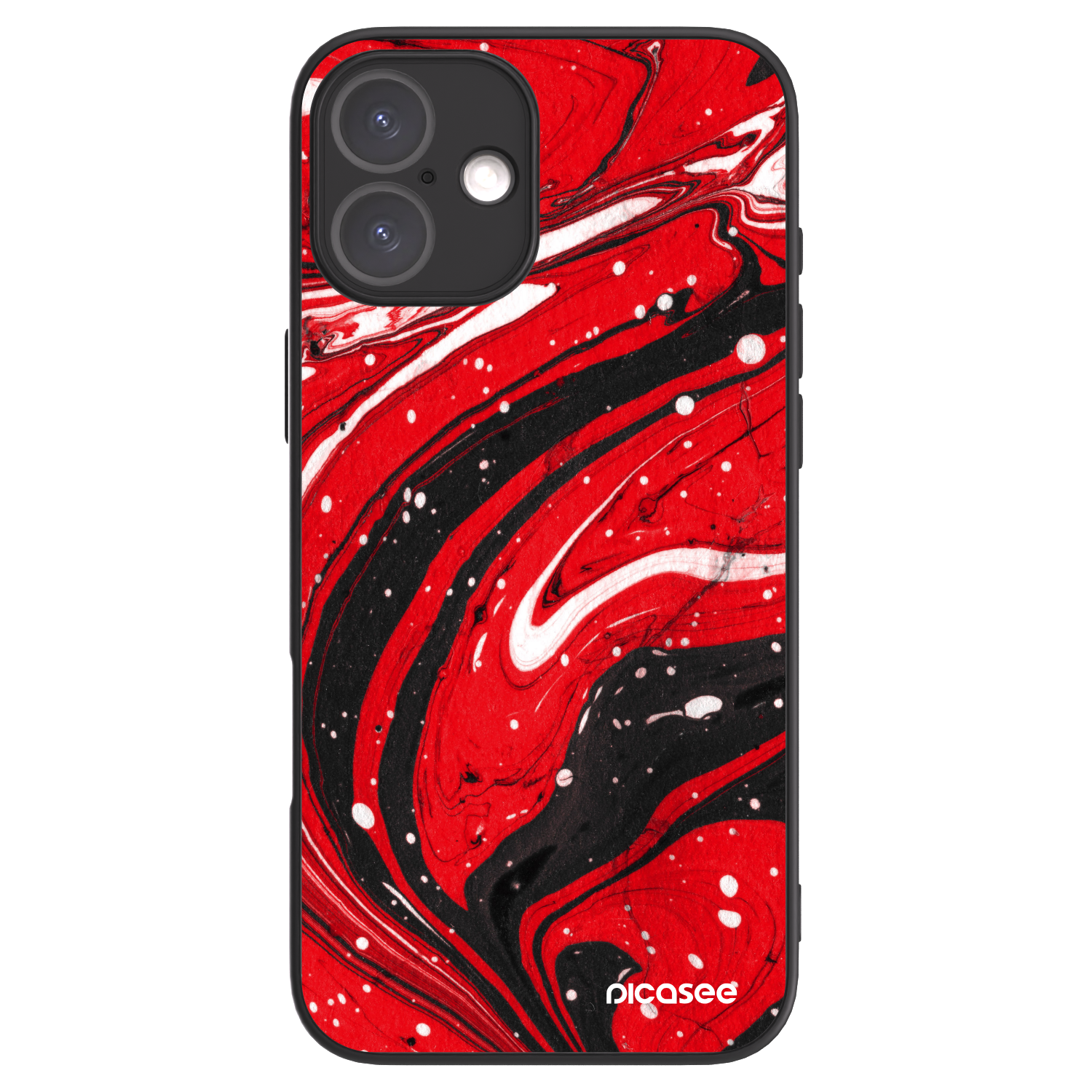 Picasee ULTIMATE CASE na Apple iPhone 16 Plus - Red black