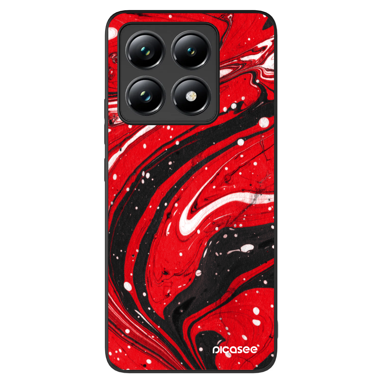 Picasee ULTIMATE CASE na Xiaomi 14T - Red black